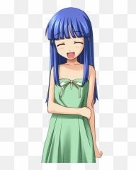 Kimura Kaere - Furude Rika Bathingsuit Emoji,Nichijou Mai Showing Emotion