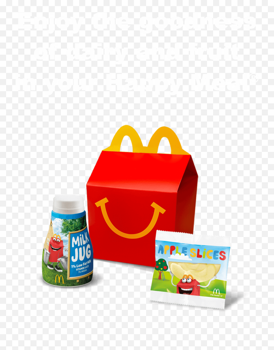 Happy Meal Food Png Image Background Png Arts - Mcdonalds Happy Meal Box Png Emoji,Lit Emoji Back Backround