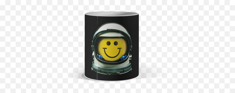 New Yellow Space Mugs - Happy Emoji,Celestia Emoticon