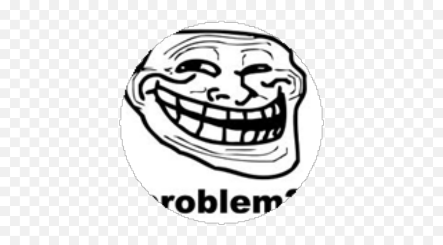 Troll Face - Trololo Meme Emoji,Dark Skin Emojis Troll