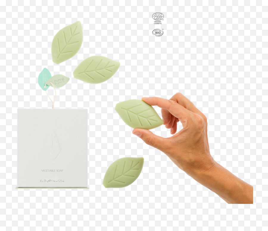 Organic Certified Leaf - Jabones En Forma De Hoja Emoji,Emotions For Soaps