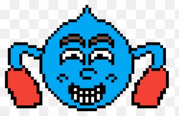 Pixilart - Goopy Le Grande By Nitromegamer007 Pixel Emoji,Facebook Water Drop Emoticon