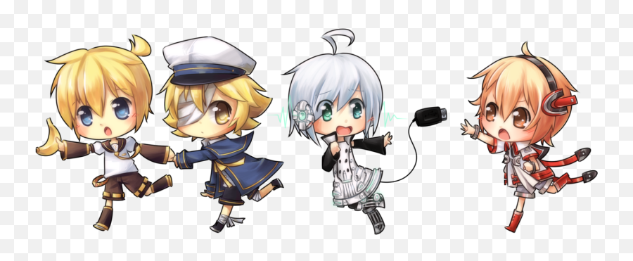 Len Oliver Piko Hibiki - Vocaloid Boys Fan Art 40458234 Emoji,Kagamine Len Lost Emotion