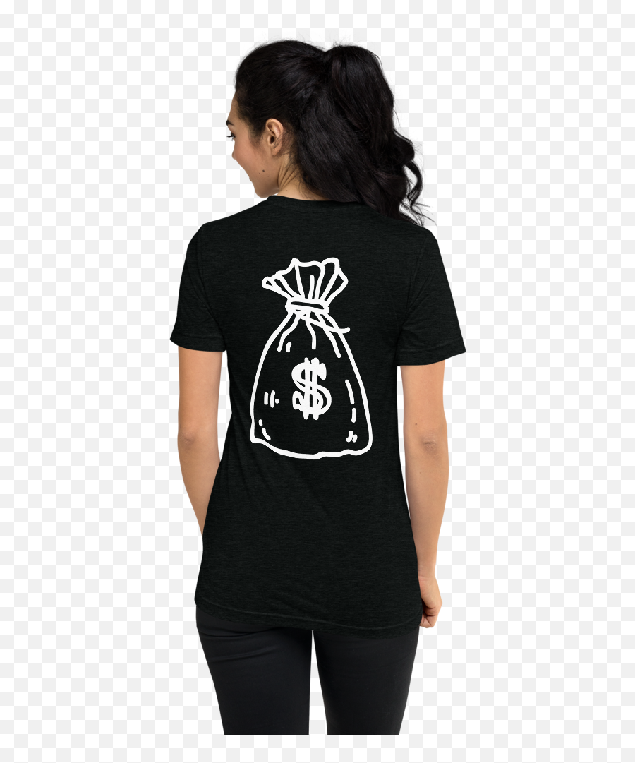 Short Sleeve Money Bag T - Shirt Emoji,Money Bag Emoji Iphone