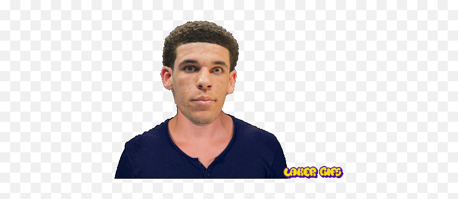 Lonzo Ball Lakersgifs Animated Laker Gifs Laker Memes - Curly Emoji,Animated Smileys Emoticons