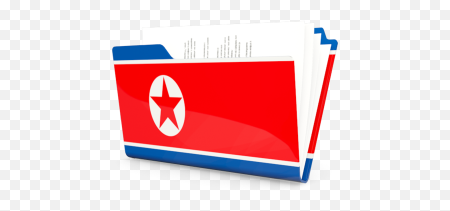 Folder Icon Illustration Of Flag Of North Korea Emoji,Aland Islands Flag Emoji