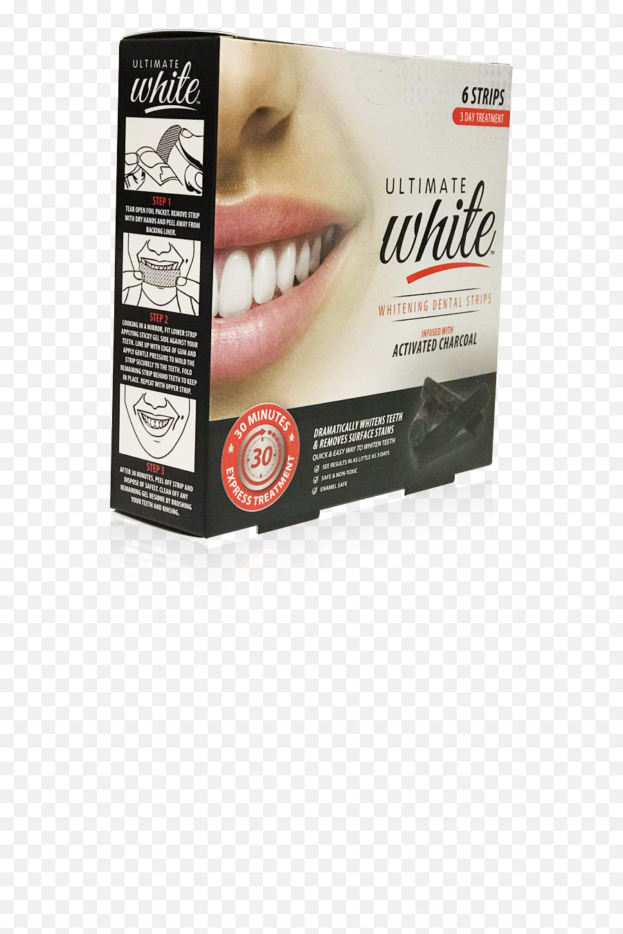 Ultimate White Whitening Dental Strips Infused With Emoji,Wiping Away Tear Emoji