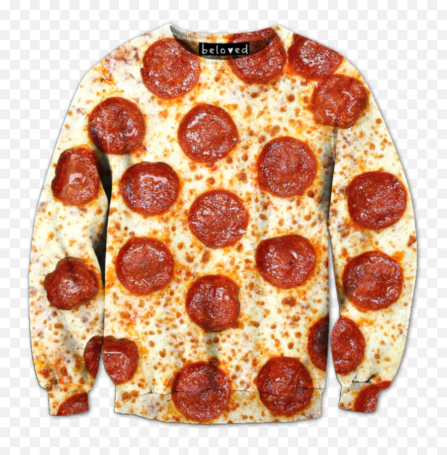 Pepperoni Pizza Sweatshirt - Kids Pizza Shirt Full Size Pizza Shirt And Pants Emoji,Emoji Shirt For Kids