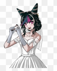 Ibuki Mioda Ibukimioda Wedding Sticker - Ibuki Sprite Edit Emoji,Wedding Dress Emoji