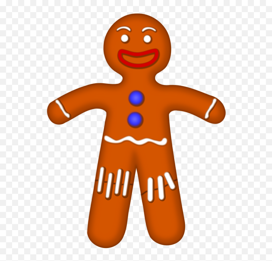 Gingerbread Clipart Cut Out Gingerbread Cut Out Transparent - Galleta De Jengibre Png Emoji,Emoji Cookie Cutter