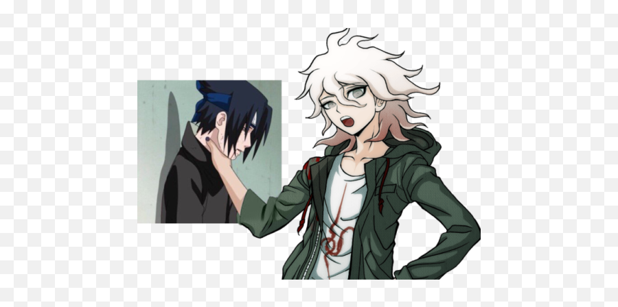 Pin By Yeet On Danganronpa Danganronpa Funny Danganronpa - Nagito Komaeda Sprites Blush Emoji,Komaeda Emoji