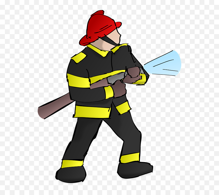 Clipart Pants Firefighter Clipart - Transparent Firefighter Clipart Emoji,Fireman Emoticon