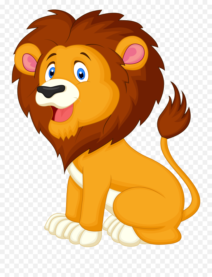 Lion Clipart Emoji Lion Emoji - Lion Cartoon,Lion Emoji