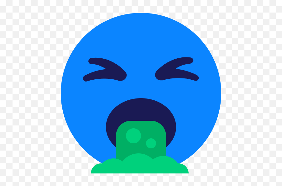 Emoji Puke Sick Free Icon Of Emoji 1 - Dot,Puking Emoji
