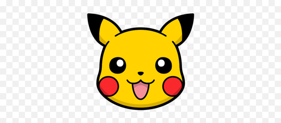 Download Free Png Pikachu Face Clipart - Pikachu Pokemon Shuffle Icons Emoji,Pikachu Skype Emoticon