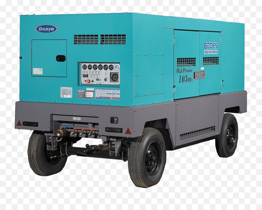 Air Compressors Denyo Co Ltd - Denyo Emoji,Emotion Machine 175 Compressor