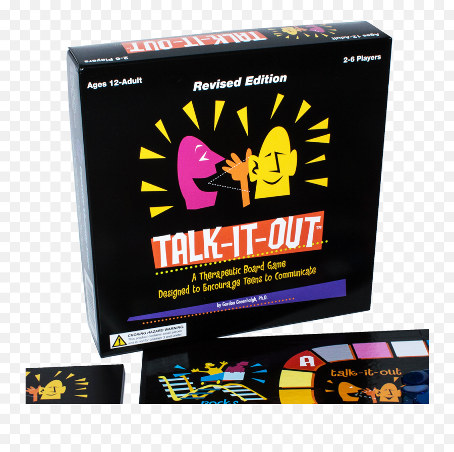 Talk It Out Revised Edition Supports Therapy With Teens - Language Emoji,Totika Emotions Game