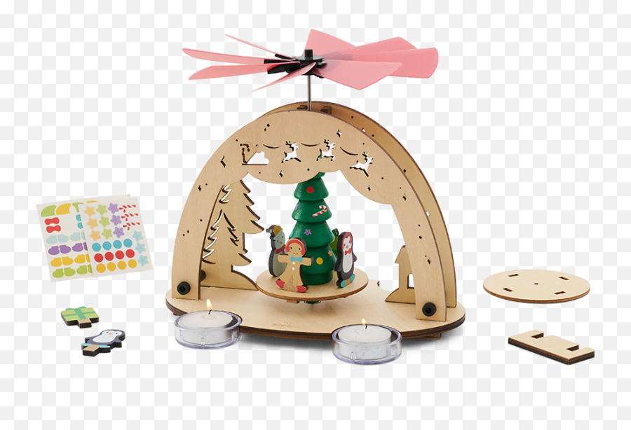 Christmas Candle Carousel - Christmas Day Emoji,Kiwico Fun With Emotions Tadpole