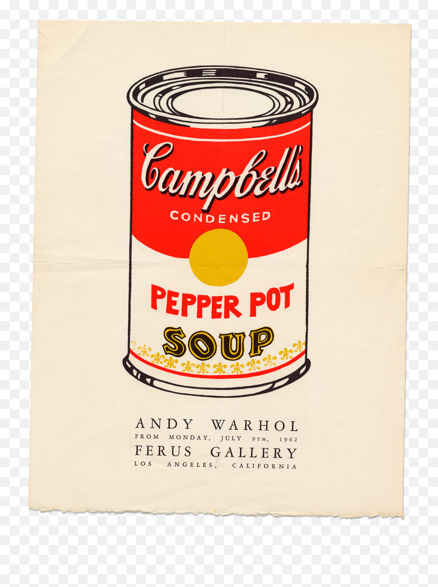 How The Campbellu0027s Soup Paintings Became Andy Warholu0027s Meal - Soup Can Emoji,Art Type That Evokes A Lot Of Emotion