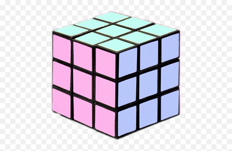 Interesting Art Summer Sticker By Katebar1979 - Cube Same Color Emoji,Rubik's Cube Emoji