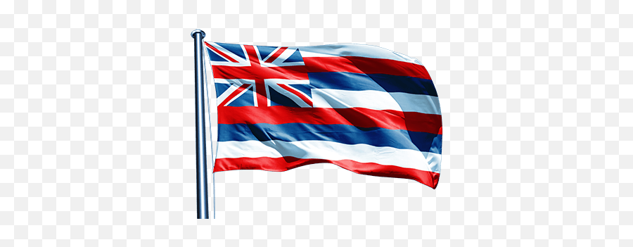 Hawaiian Flag No Background - Hawaii Flag Clipart Transparent Emoji,Hawaiian Flag Emoticon
