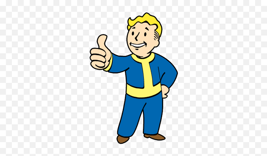 Vault Boy Images Posted - Vault Boy Emoji,Fallout Boy Thumbs Up Emoji