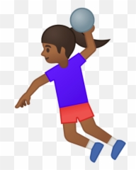 U200d Woman Playing Handball In Medium Dark Skin Tone - Play Emoji,Golf Player Emoji