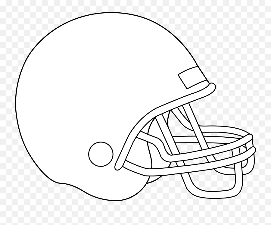 Football Helmet Clip Art Free Clipart - Football Helmet Coloring Page Emoji,Football Helmet Emoji