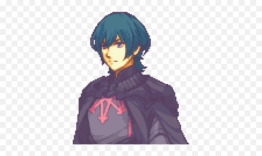 Male Byleth Gba Style Portrait Emoji,Male Byleth More Emotion Than Female Byleth