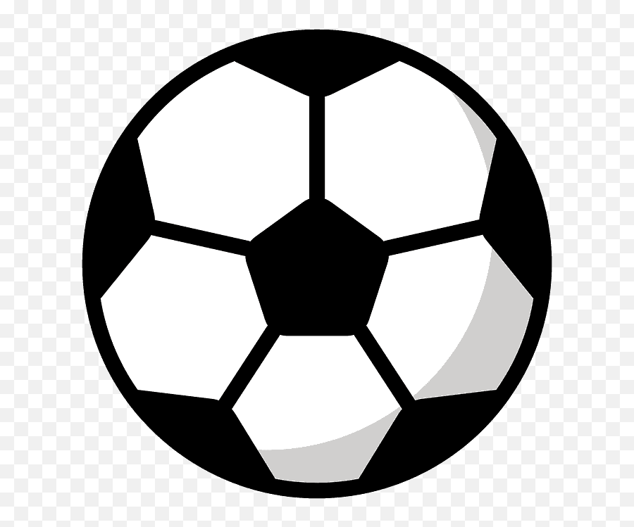 Soccer Ball Emoji Clipart - Emoji Balon De Futbol,Emoji Background Soccer