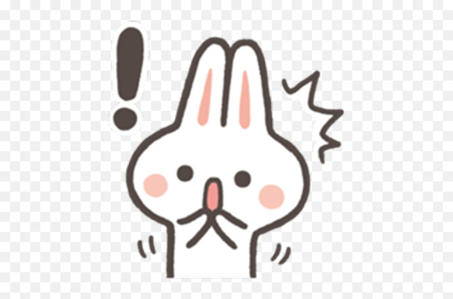 Sticker Maker - Dot Emoji,21 Lazy Bear And Rabbit Wechat Expression Emoji