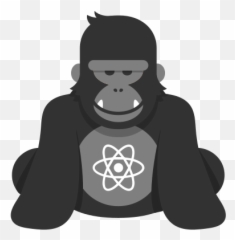 Image React Ape Emoji,Chimpanzee Emoji Png