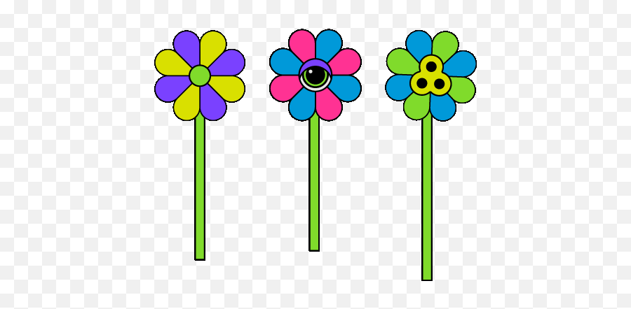 Flowers Bonnaroo Gif - Flowers Bonnaroo Colorful Discover U0026 Share Gifs Dot Emoji,Flower On Facebook Emoticon