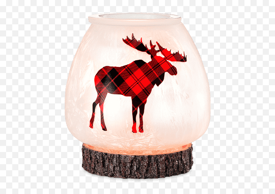 New Northern Plaid Moose Scentsy Warmer December 2019 Emoji,Sweet Emotions Cabin