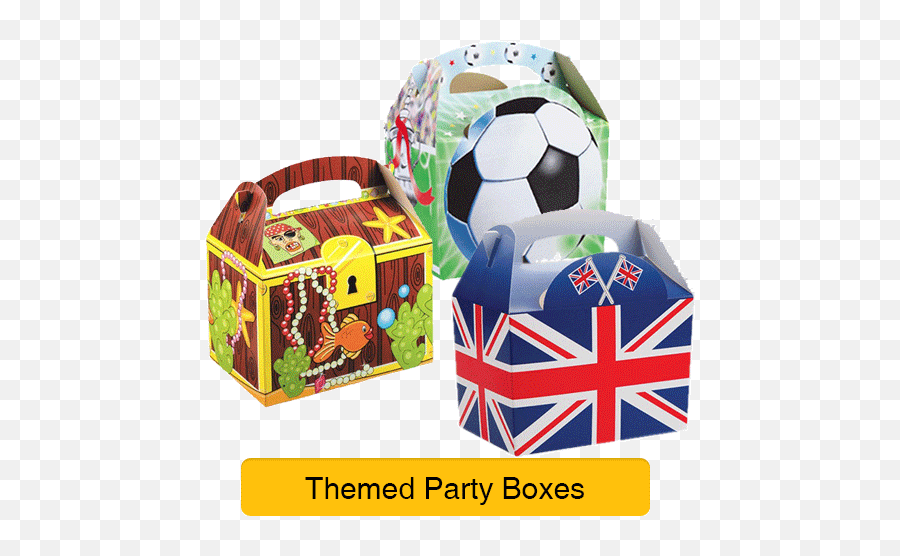 Childrenu0027s Party Boxes Party Bags U0026 Boxes U2014 Edu0027s Party Pieces - Treasure Chest Box Emoji,Emoji Party In A Box