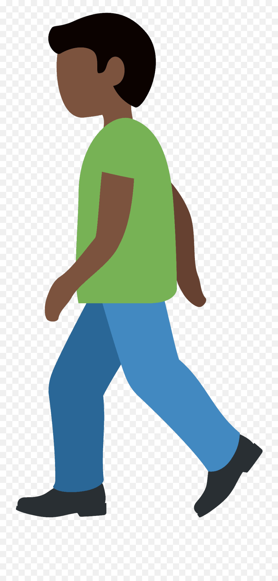 Man Walking Emoji Clipart Free Download Transparent Png,Little People Emojis Transparent Backgrounds