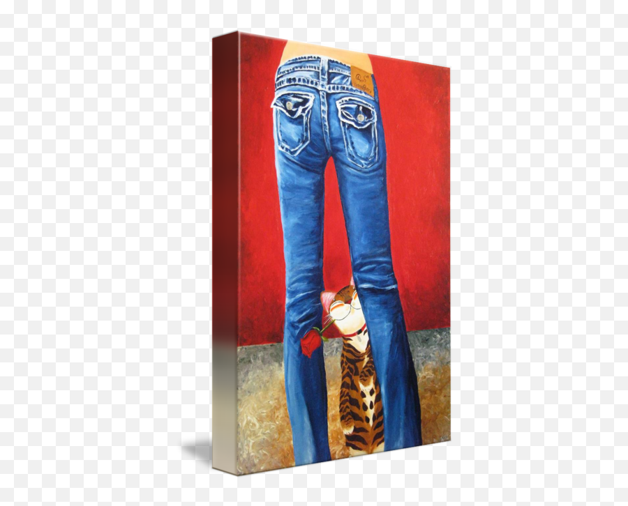 Catartblue Jeans By Paul Koh Emoji,Waist Of Emotion