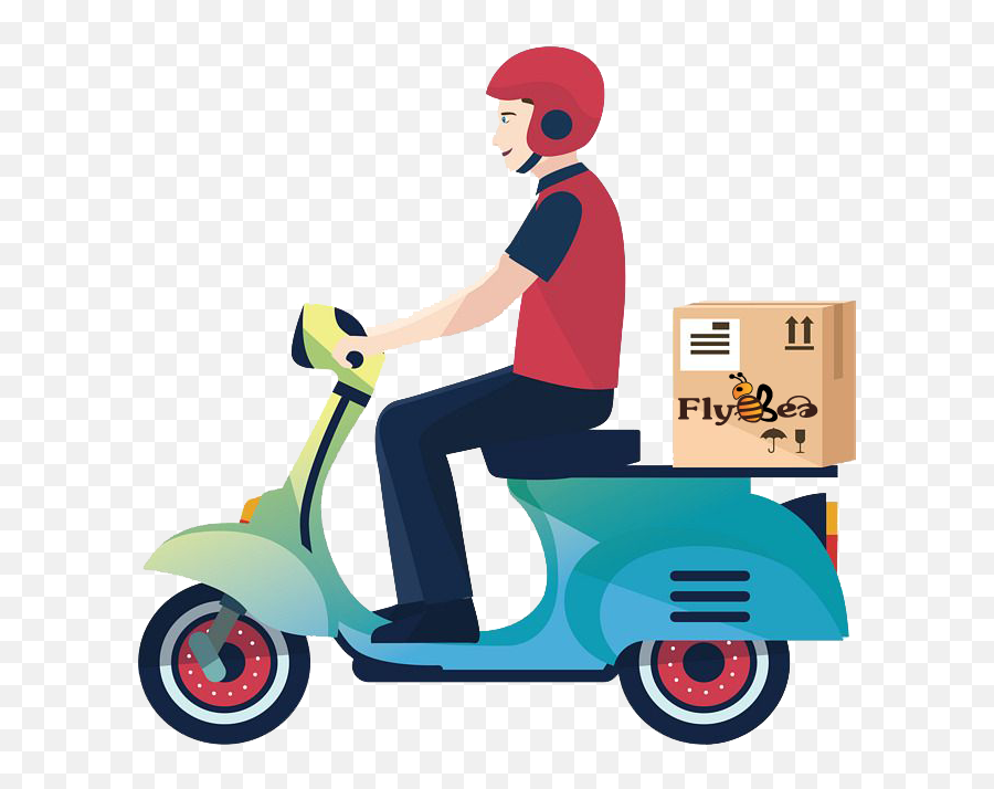 Flybee Parcel U0026 Courier Flybeec Twitter Emoji,Scooter Emoji