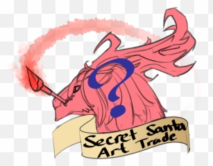 Raffle 2019 Secret Santa Art Trade Creative Corner - Fictional Character Emoji,Ovo Emoji Copy And Paste