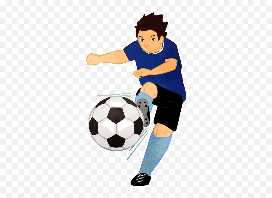 Soccer Man Shooting The Ball - Cute2u A Free Cute Emoji,Soccer Ball Emoji
