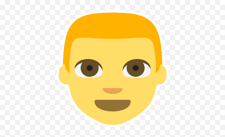 👨‍🦰 Man: Red Hair Emoji - EmojiTerra - wide 6