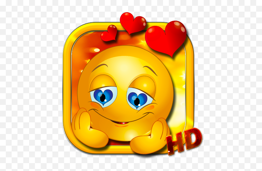 Lovely Emoji Apus Live Wallpaper - Happy,Emoji Loco