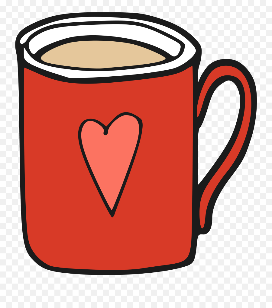 Clipart Coffee Bagels Clipart Coffee Bagels Transparent - Mug Clipart Emoji,Coffee And Heart Emoji