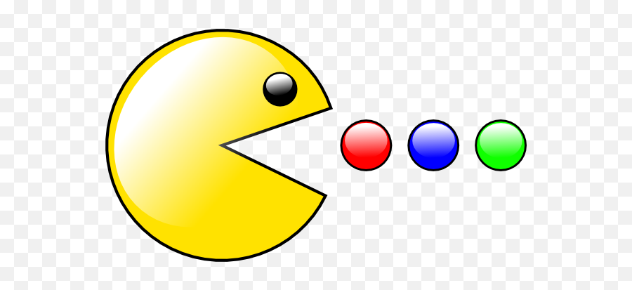 Pacman Clipart Png In This 1 Piece Pacman Svg Clipart And - Pac Man Clip Art Emoji,Pac-man Emoji