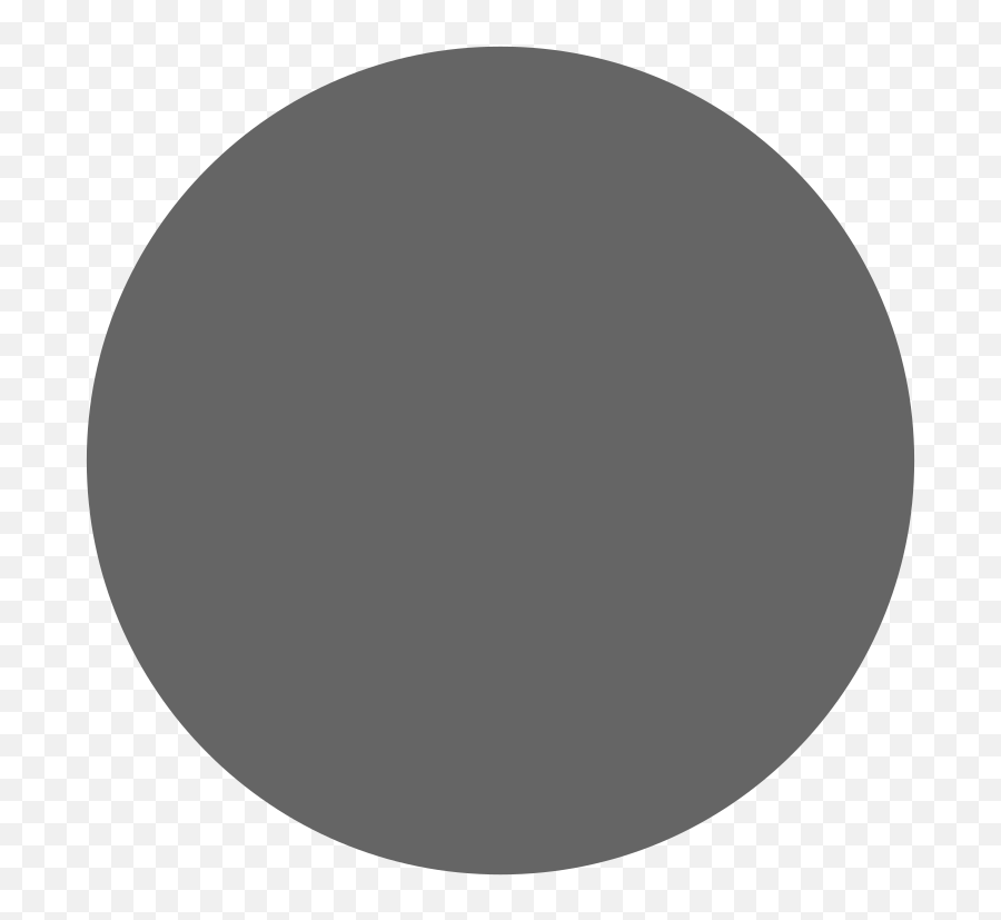 Black Circle Emoji - Black Sirkel,Black Emoji