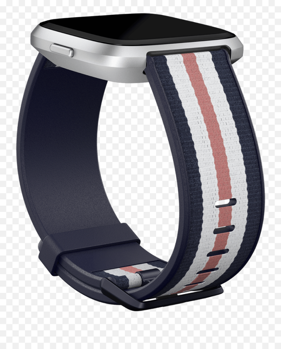 Accessories Shop Fitbit - Striped Fitbit Versa 2 Band Emoji,Band Names In Emoji