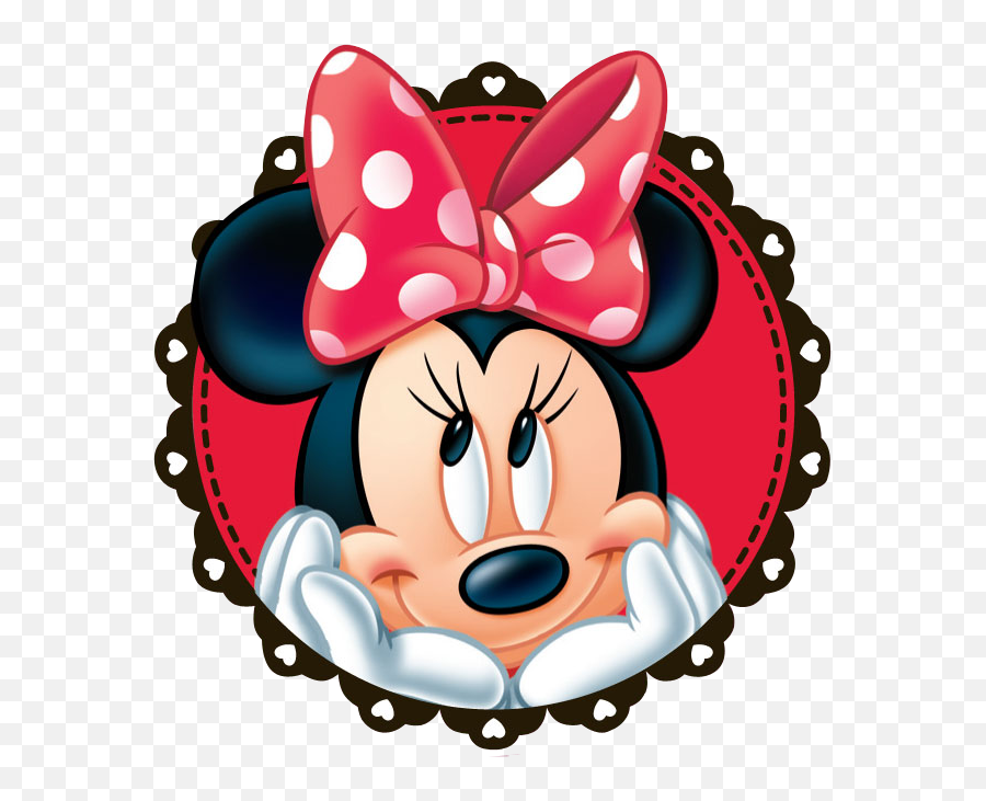 Pin De Miguel Angelo Quisbert Sandova Em Set De Jardín - Minnie Mouse Cake Topper 5th Birthday Emoji,Emoticons Vetorizados
