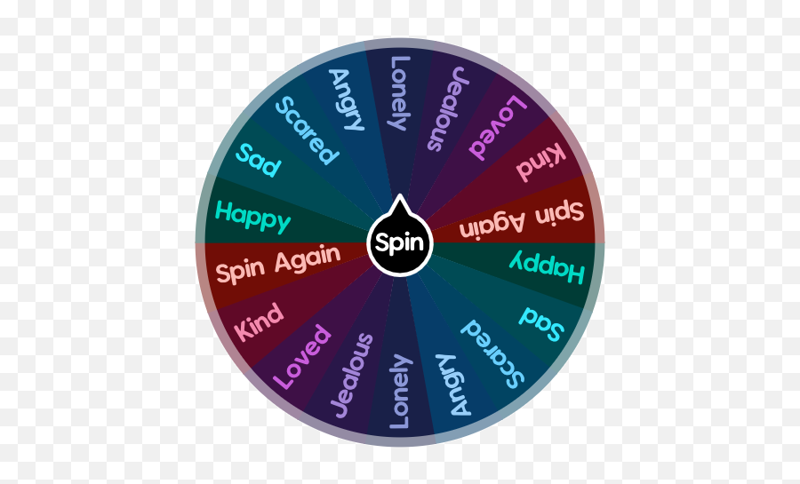 Emotional Spin Spin The Wheel App - Dot Emoji,Lonely Emotion