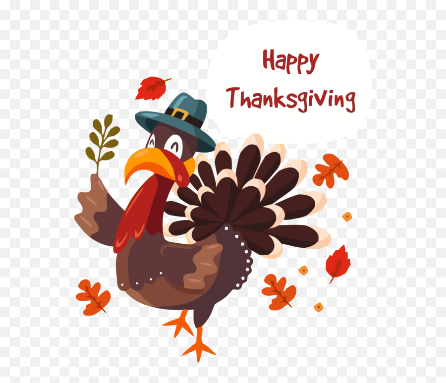 Thanksgiving Bird Cartoon Chicken For - Happy Thanksgiving Day Emoji,Thanksgiving Emojis