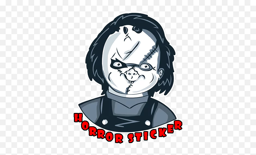 Horror Stickers - Fictional Character Emoji,Emoji De Terror